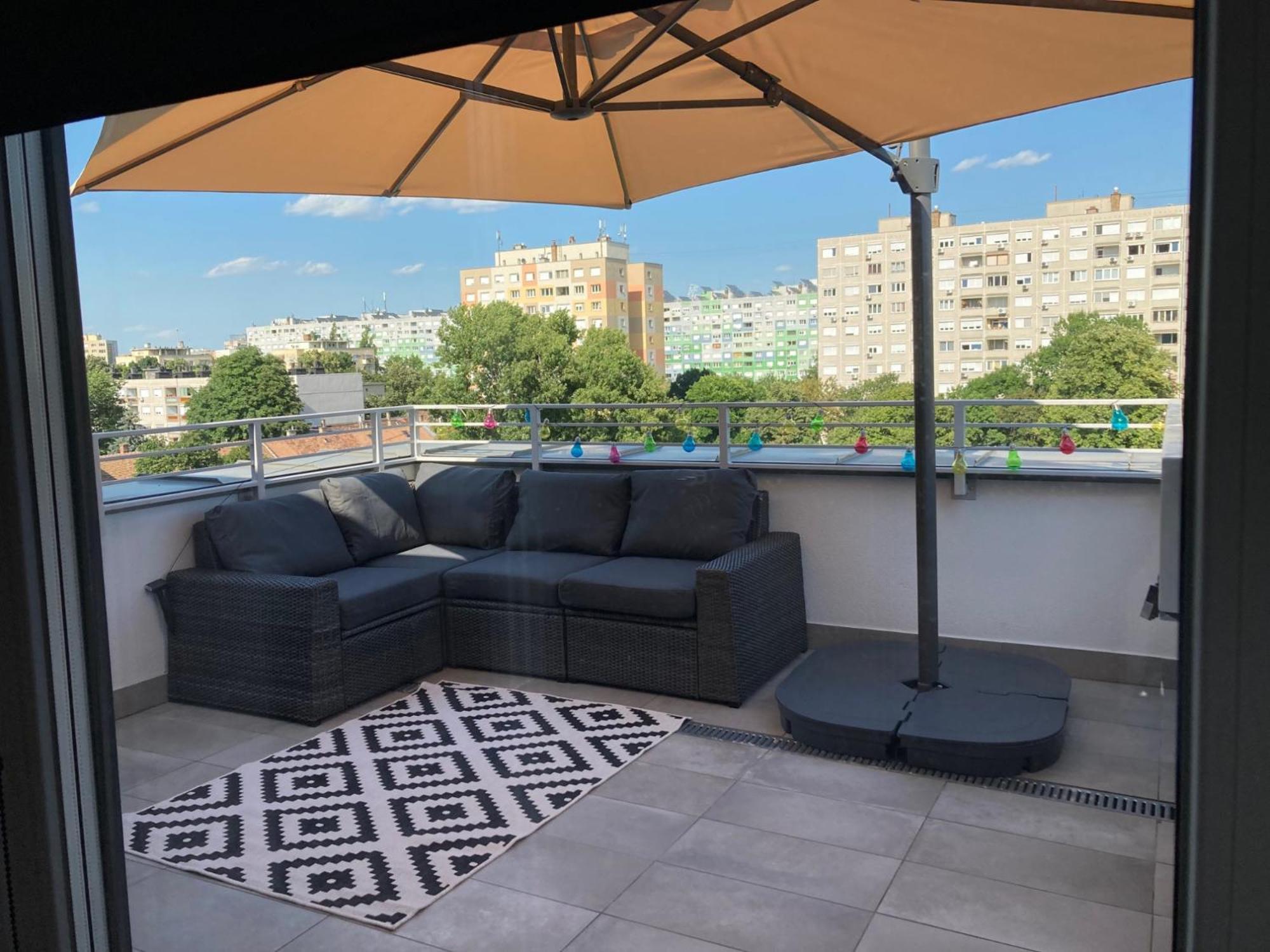 Buda Panorama Terrace Apartment Budapest Exterior photo